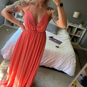 LuLus Maxi Dress Size L